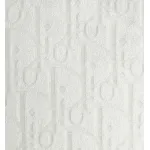 Dior Oblique Relaxed-Fit T-Shirt Off-White Terry Cotton Jacquard