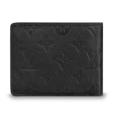 LOUIS VUITTON Multiple Wallet Monogram Shadow Black 02