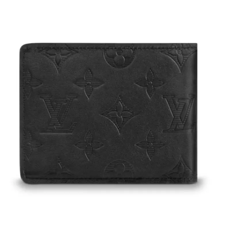 l**is V*t*n multiple wallet monogram shadow black