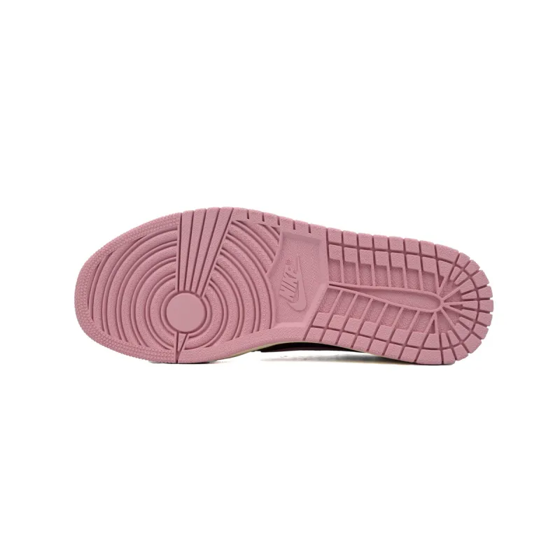 pk god batch air jordan 1 low travis scott dark pony pink dz4137-206