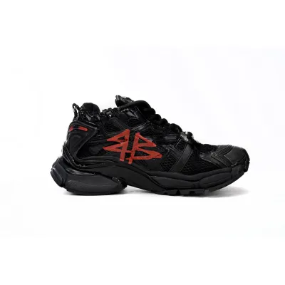 PK God Batch Balenciaga Runner Black And Red Characters 677402 W3RB1 0102 02