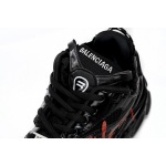PK God Batch Balenciaga Runner Black And Red Characters 677402 W3RB1 0102