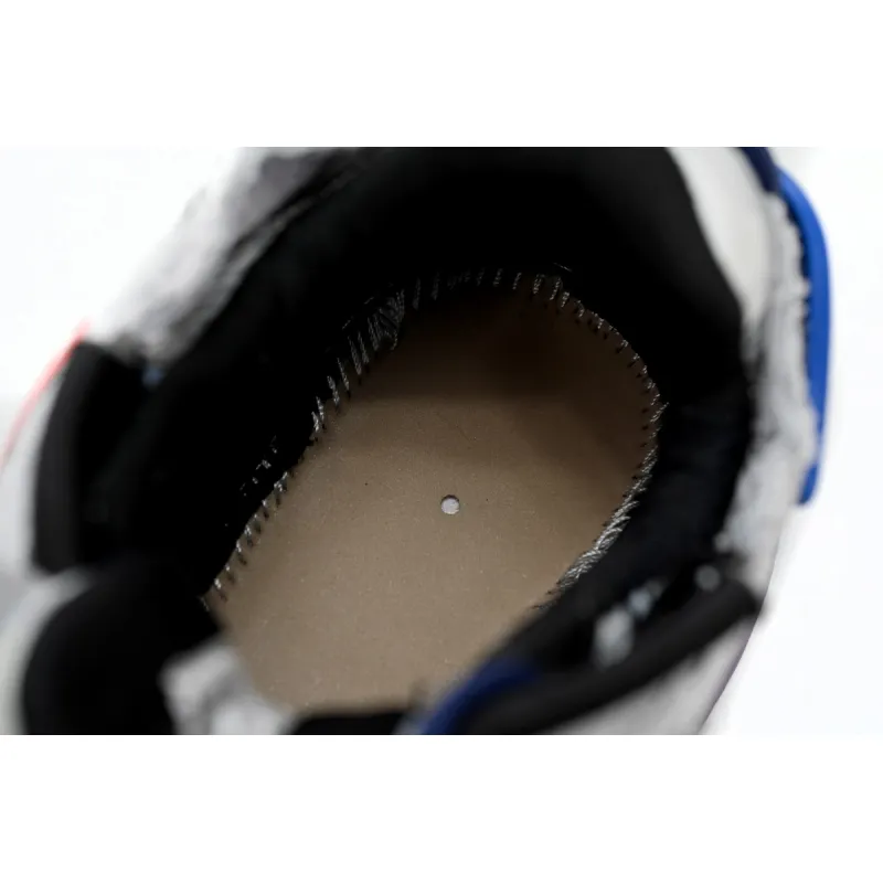 pk god batch Ba*len*cia*ga runner white and blue printing 677402 w3rb6 1264
