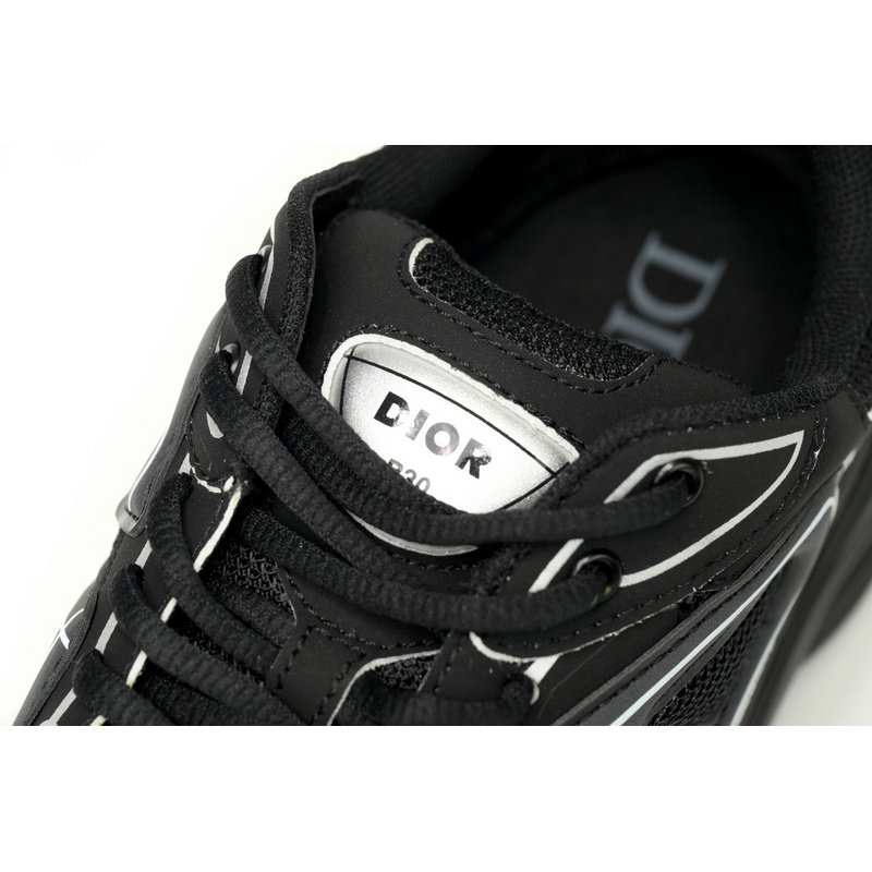 PK God Batch Dior Light Grey 'B30' Sneakers New Reflective 3SN27ZIR-16536