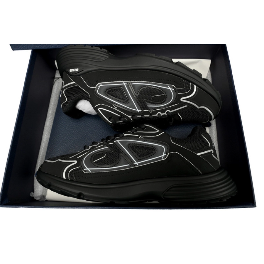 PK God Batch Dior B30 Black New Reflective 3SN27ZIR-16536