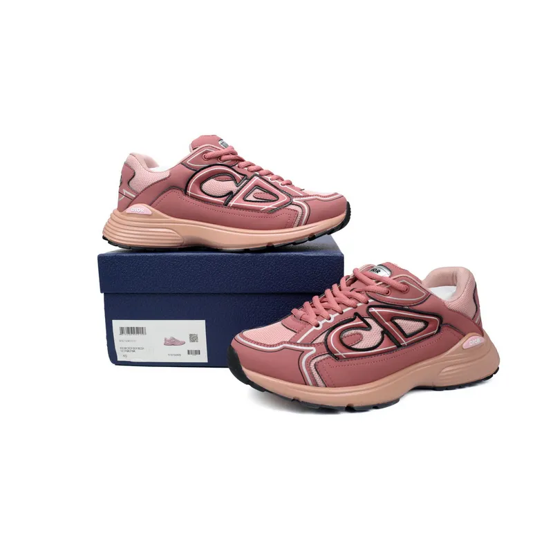 pk god batch D*or light grey 'b30' sneakers pink 3sn27zir-16536