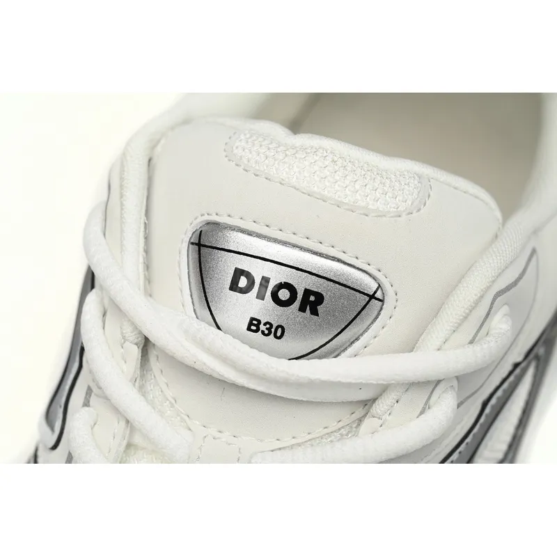 PK God Batch Dior Light Grey 'B30' Sneakers White 3SN279ZND-H000