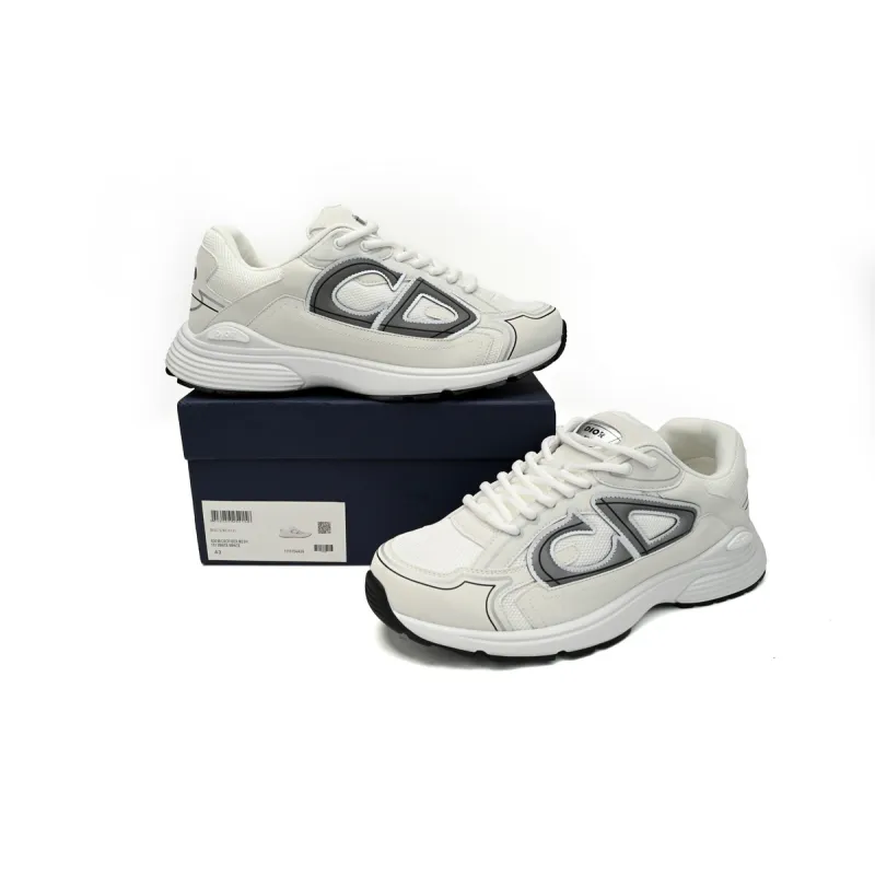 PK God Batch Dior Light Grey 'B30' Sneakers White 3SN279ZND-H000