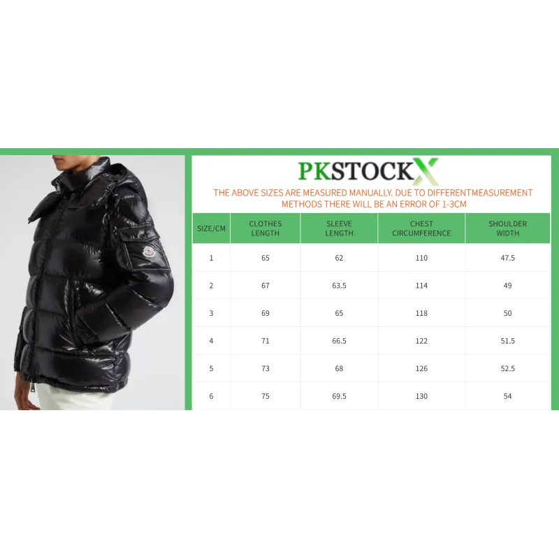 Moncler Maya Short Down Jacket Black (NFC)