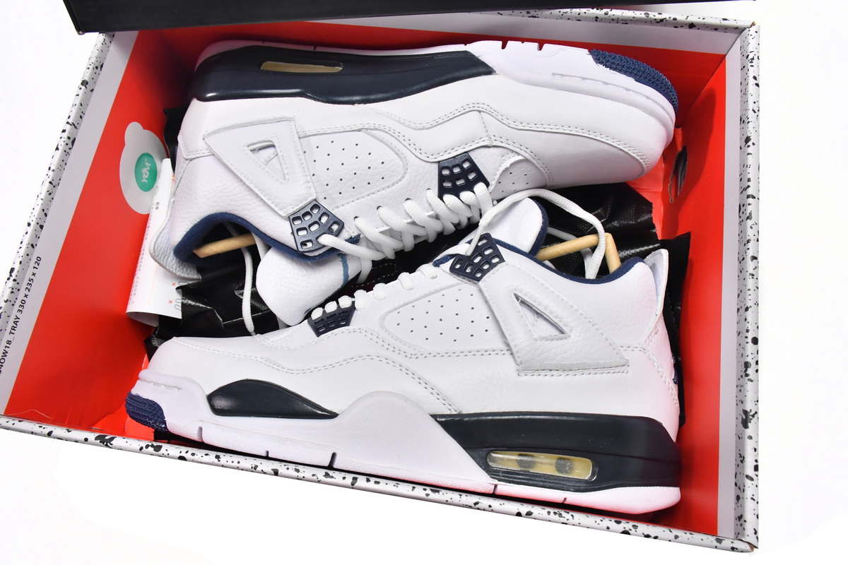 PK God Batch Air Jordan 4 Retro LS Legend Blue 314254-107