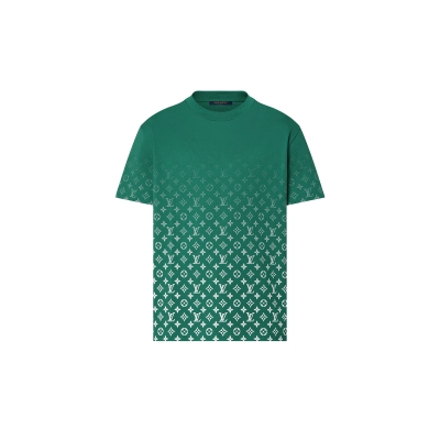 Louis Vuitton Monogram Gradient T-Shirt Green 01