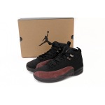 PK God Batch A Ma Maniére x Air Jordan 12 Black Wine Red DV6989-001