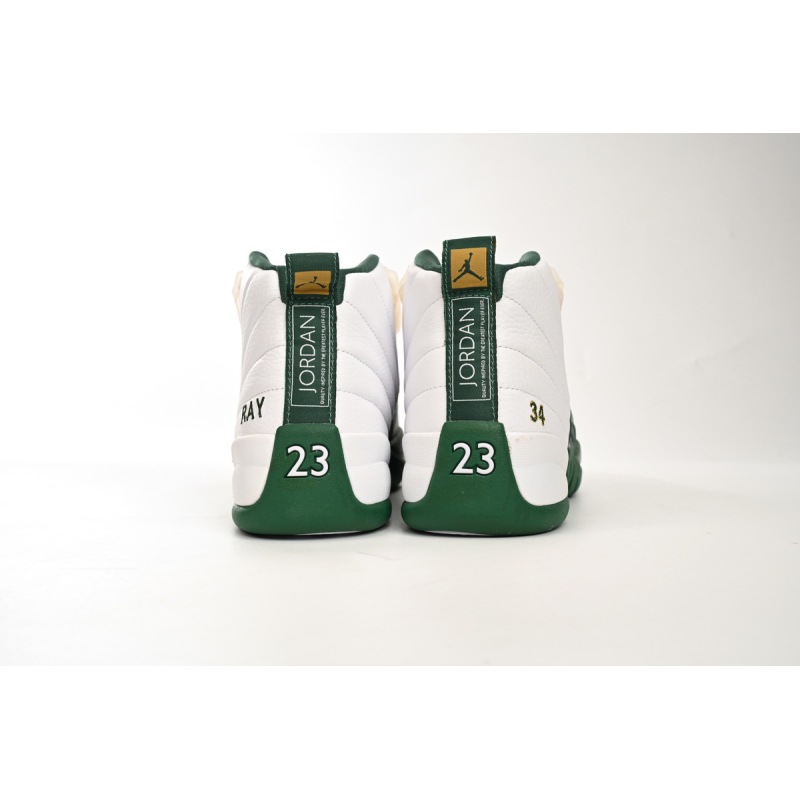 PK God Batch Air Jordan 12 White Green 136001-063