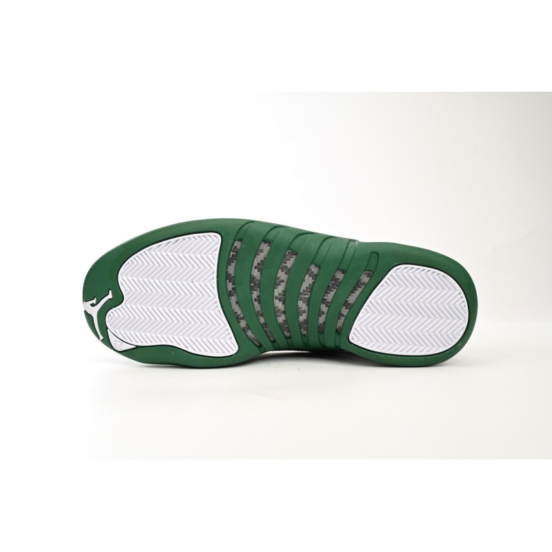 PK God Batch Air Jordan 12 White Green 136001-063