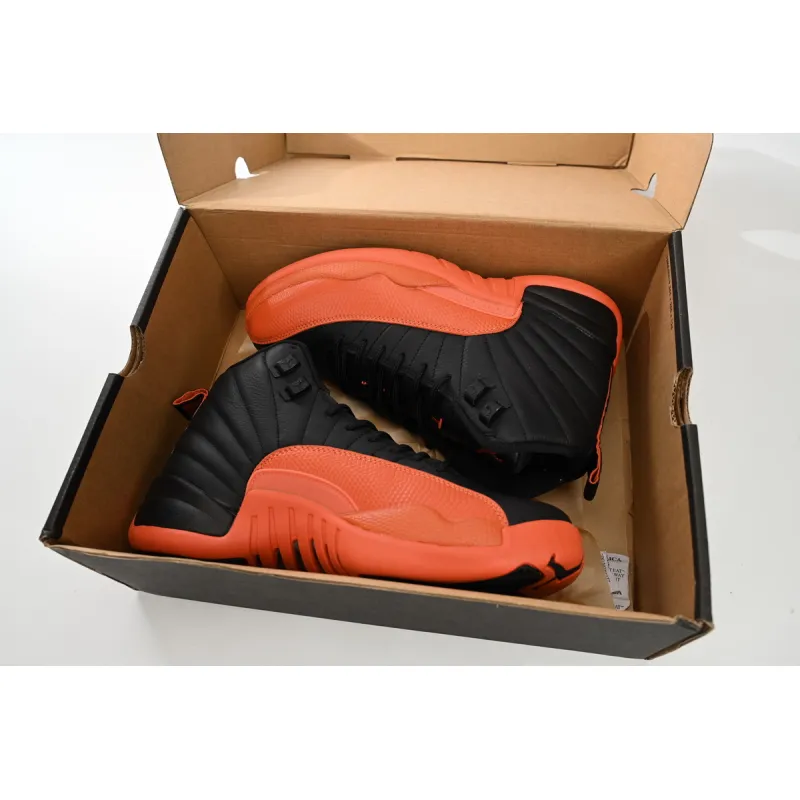 pk god batch air jordan 12 wmns brilliant orange fd9101-081