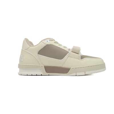PK God Batch LOUIS VUITTON Trainer Monogram Flower Beige 02