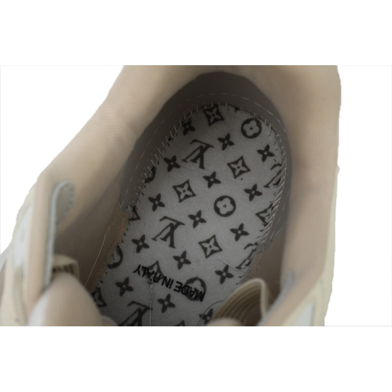 PK God Batch LOUIS VUITTON Trainer Monogram Flower Beige