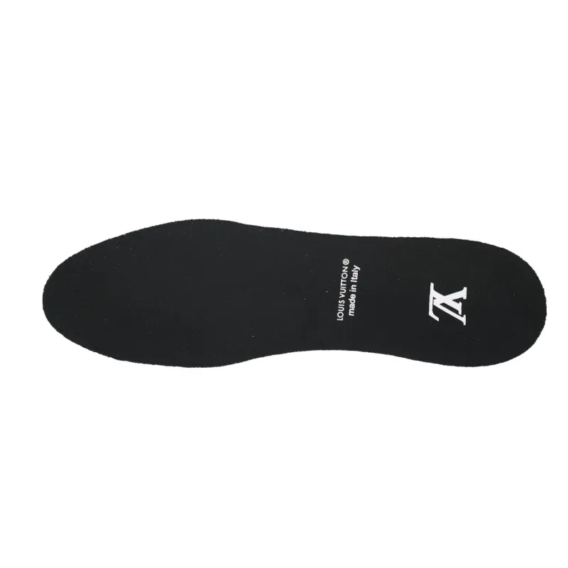 PK God Batch LOUIS VUITTON Trainer Monogram Flower Black