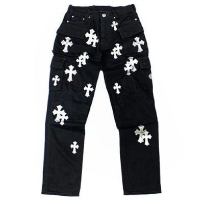 Chrome Hearts Black Cross Pant 01