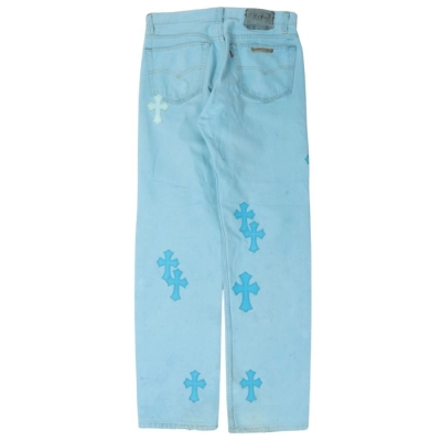 Chrome Hearts Cross Patch Drake Jeans 02