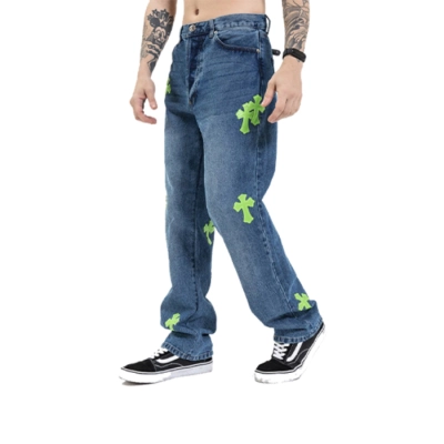 Chrome Hearts Firmranch Applique Cross Pants 02