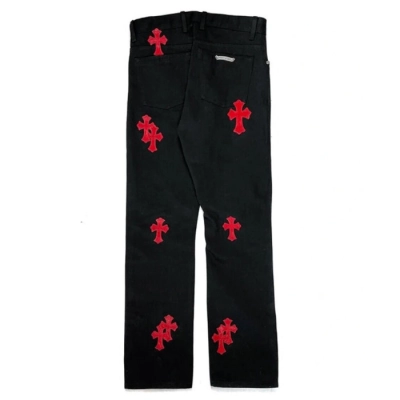 Chrome Hearts Levi’s Red Cross Patch Jeans – Black 02