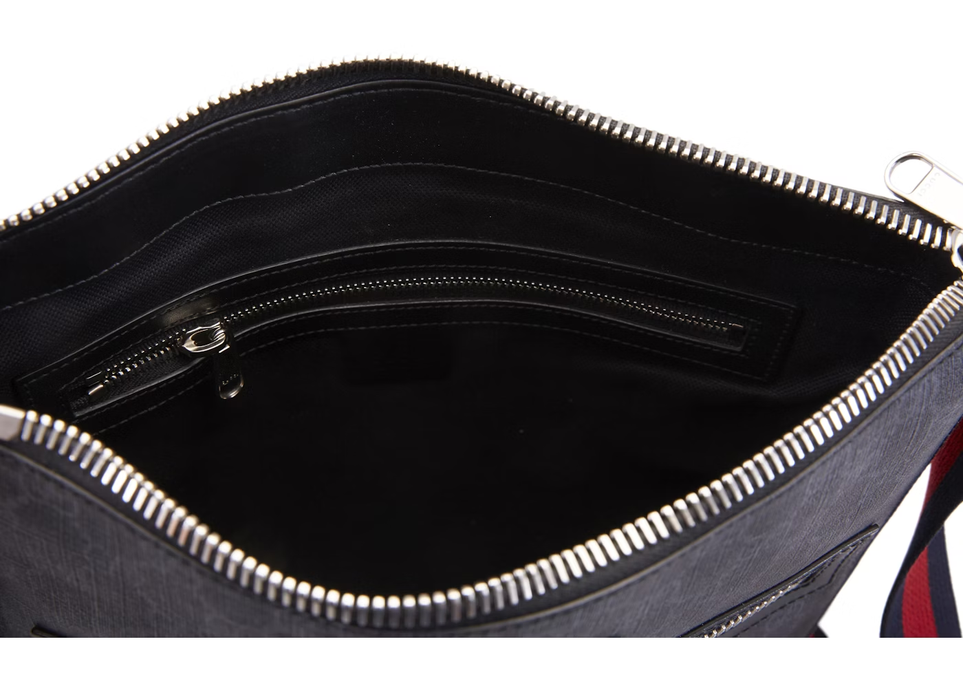 Gucci Messenger GG Supreme Black/Grey