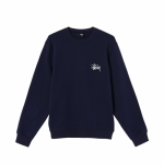 Stussy Basic Crew Navy