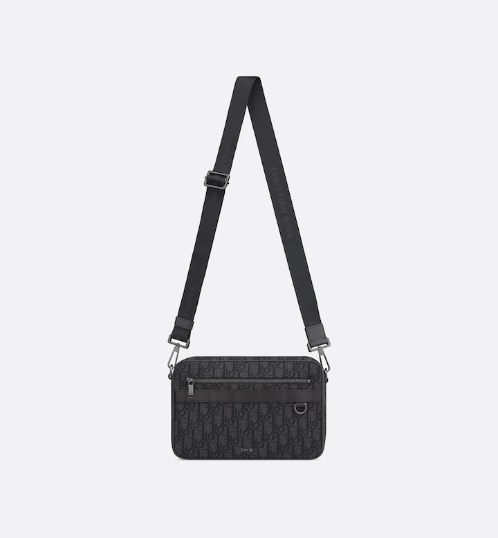 Black Dior Oblique Jacquard