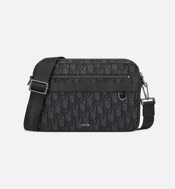 Black Dior Oblique Jacquard