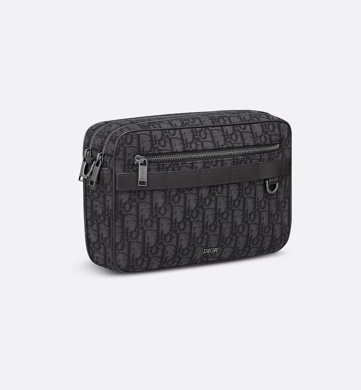Black Dior Oblique Jacquard