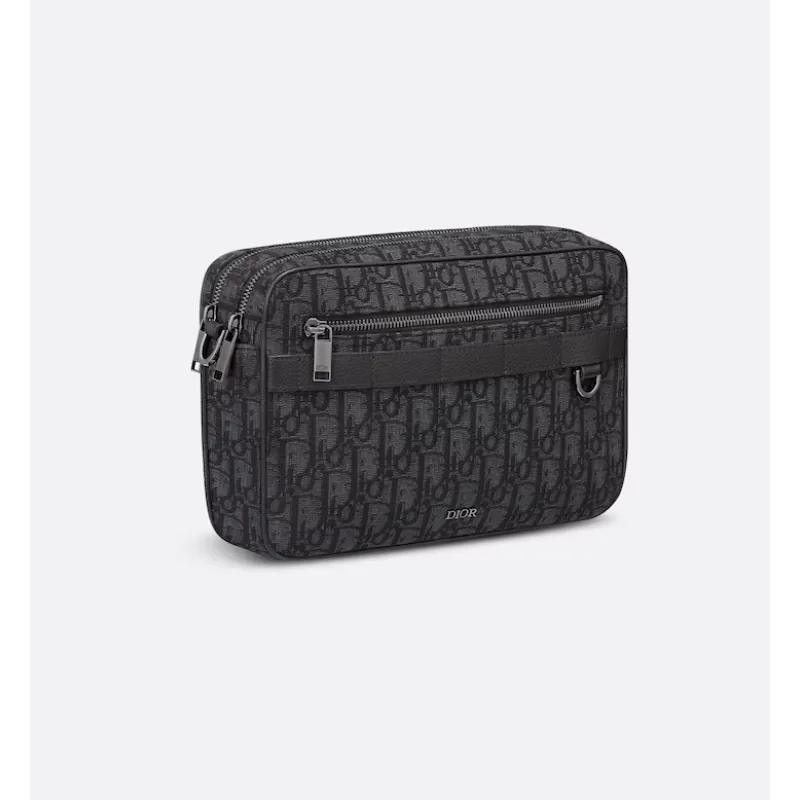 Black Dior Oblique Jacquard