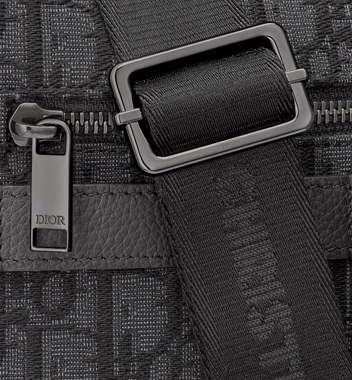 Black Dior Oblique Jacquard