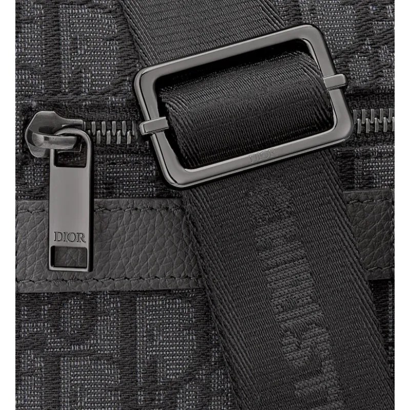 Black Dior Oblique Jacquard