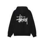 Stussy Basic Stussy Zip Hoodie Black
