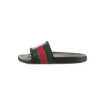 Gucci Web Accent Rubber Slides