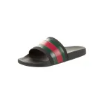 Gucci Web Accent Rubber Slides