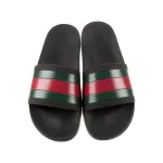 Gucci Web Accent Rubber Slides