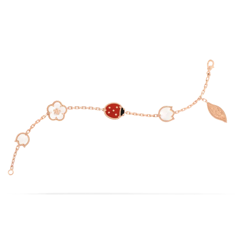 lucky spring bracelet, 5 motifs