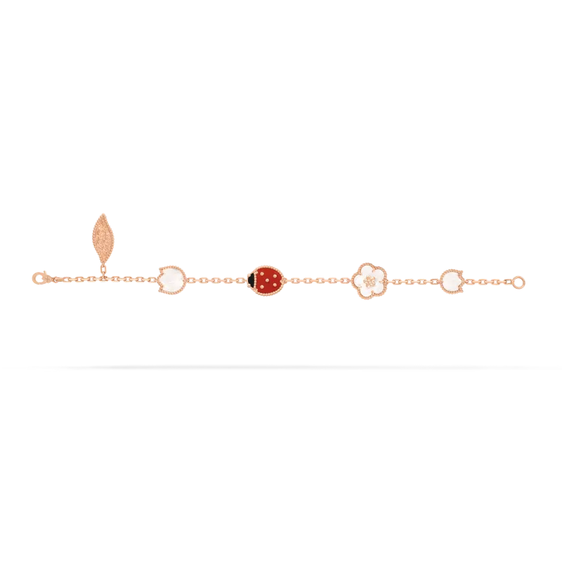 lucky spring bracelet, 5 motifs