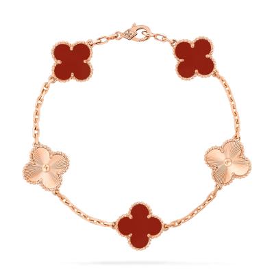 Vintage Alhambra bracelet, 5 motifs 01