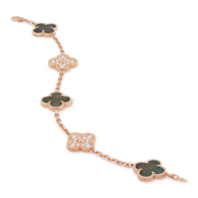 Vintage Alhambra bracelet, 5 motifs 02