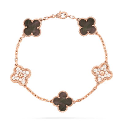 Vintage Alhambra bracelet, 5 motifs 01