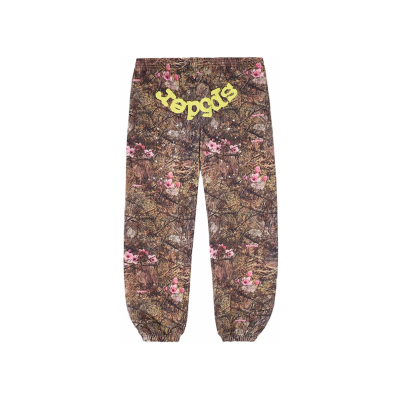 Sp5der Real Tree OG Web Sweatpants Camo 01