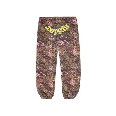 Sp5der Real Tree OG Web Sweatpants Camo 01