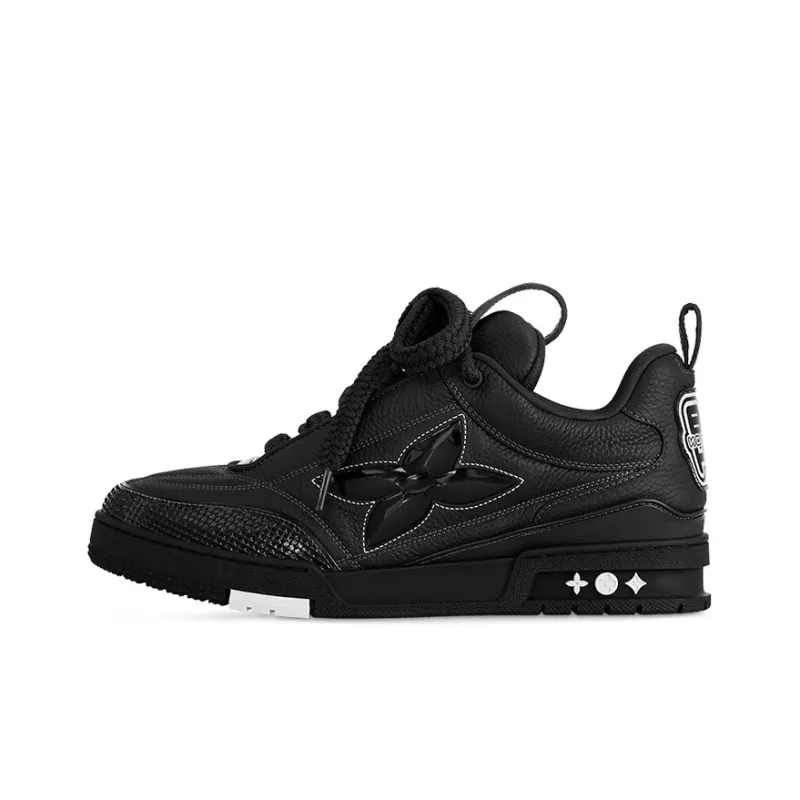  PK God Batch LOUIS VUITTON Skate Sneakers Black
