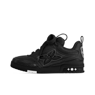  PK God Batch LOUIS VUITTON Skate Sneakers Black 01