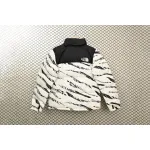 The North Face Splicing White And Black Zebra