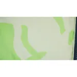 The North Face Splicing White And XX Green Down Jacket