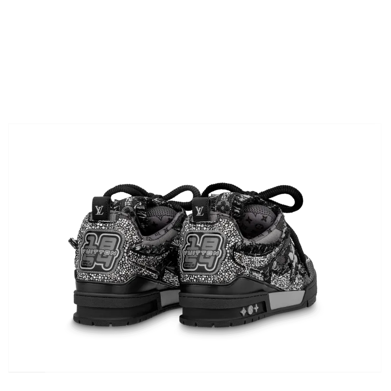 PK God Batch LOUIS VUITTON Swarovski™ crystals Skate Sneakers